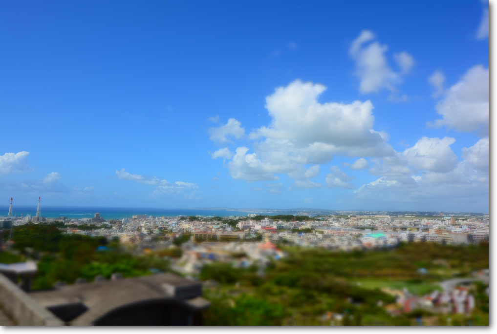 沖縄の夏の空！
